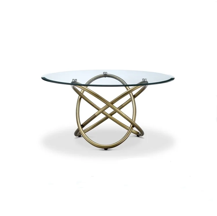 Металлический стол под заказ с рамой золотого цвета, металлический или из нержавеющей стали, кофейный столик