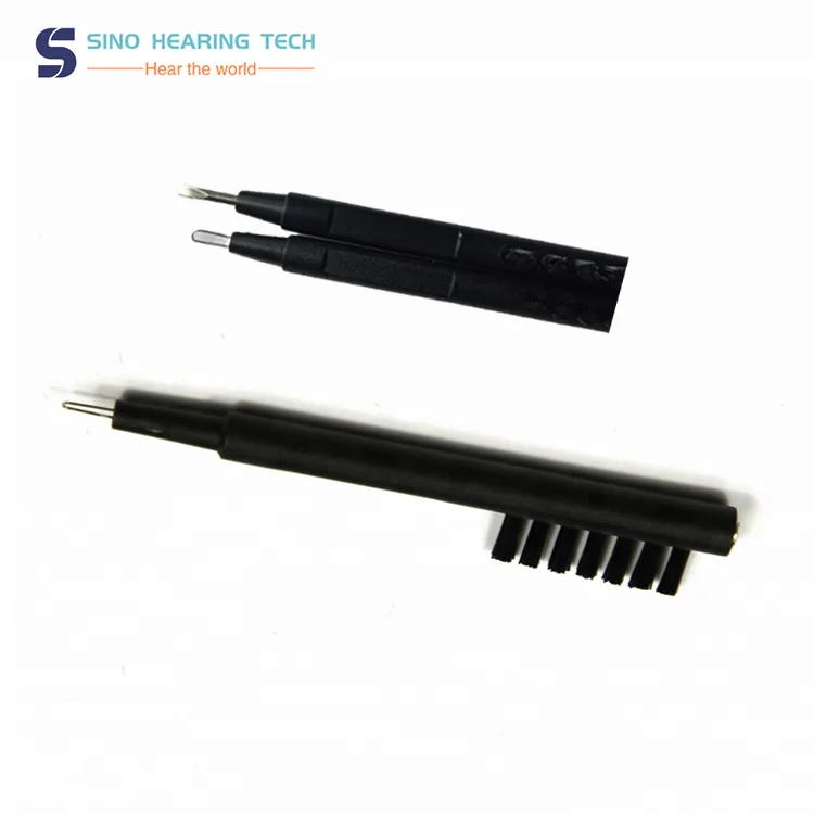 Hearing Aid brush cleaning brush magnetic brush for maintenance Hearing Aids Accessories