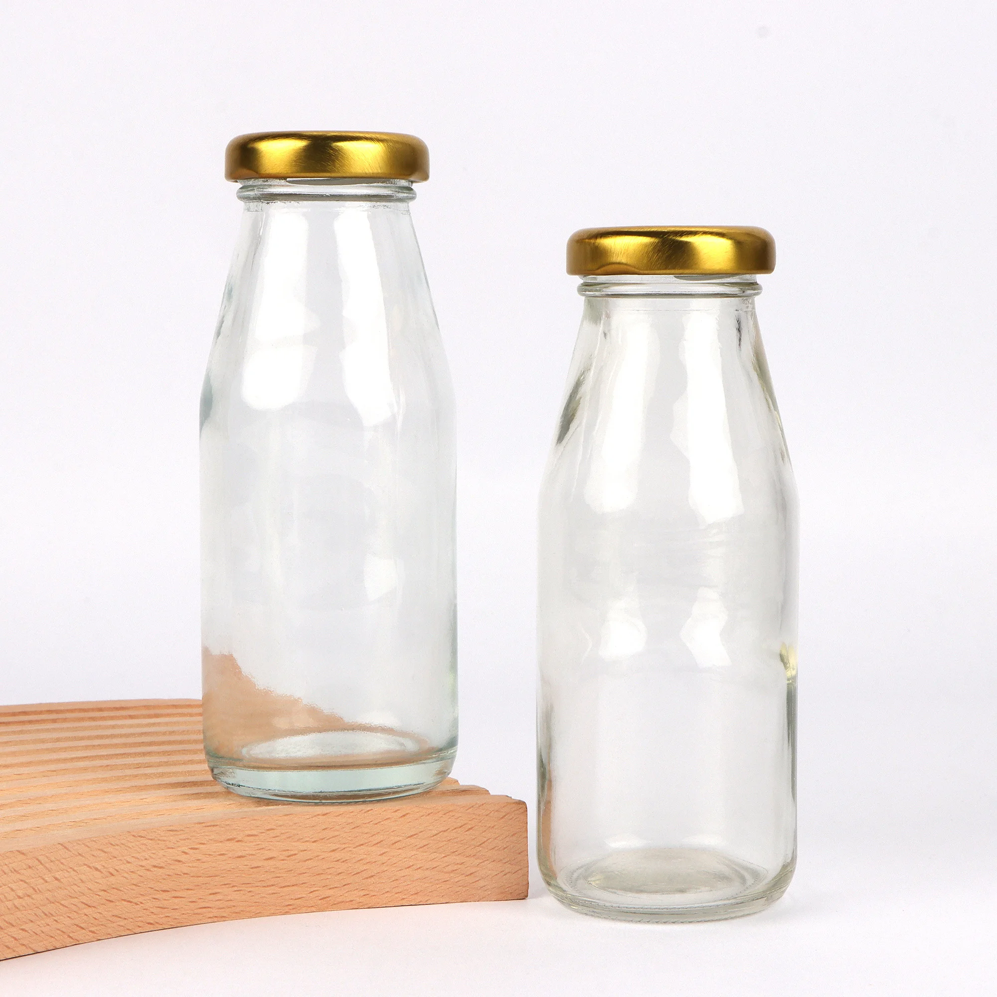High quality glass water bottle Salsa 350 ml 200 ml for export wholesale factory price from India