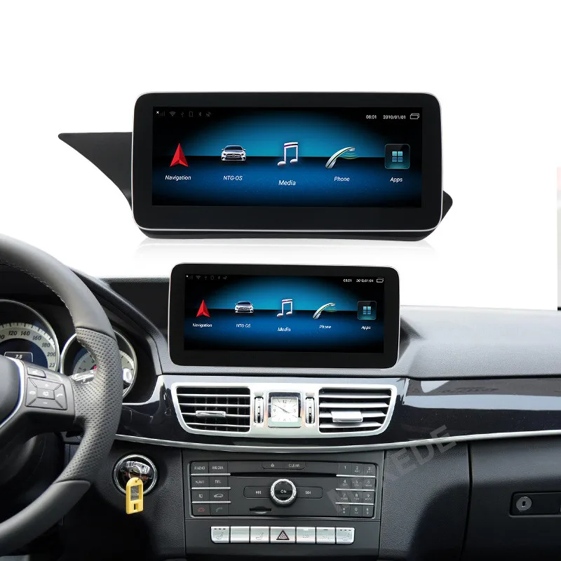  Автомобильный dvd-плеер с 4G SIM-картой android 8 ядер + 128 ГБ Android для Benz E class W212 2015 NTG5.0 GPS Видео Радио Стерео