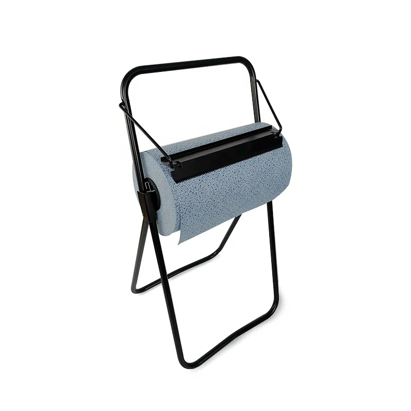 Low MOQ steel industrial floor stand rags wipes dispensers