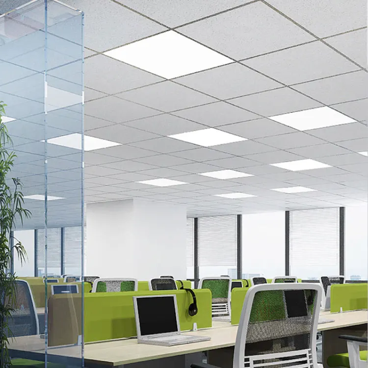 4Tech TIPN001 Aluminum and PC material office Ceiling square panel lights Backlit LED panel indoor lighting