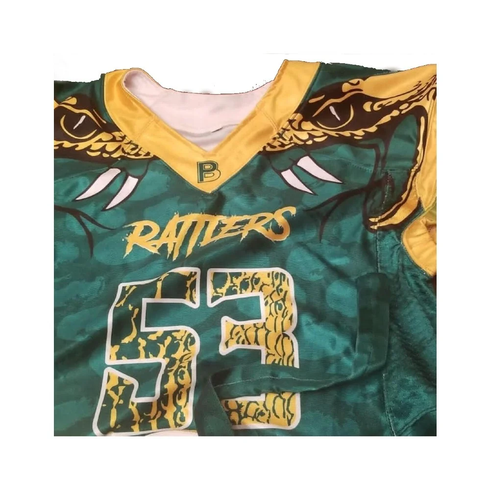 
Customized American Football Uniform Tackle Twill American Football Jersey 