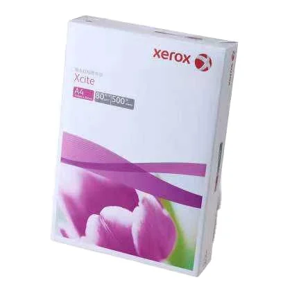 Quality Low Price Xeroxe A4 copy paper 70 Gsm 80 Gsm A4 Paper 100% Woold Pulp 80gsm A4 Paper For Sale