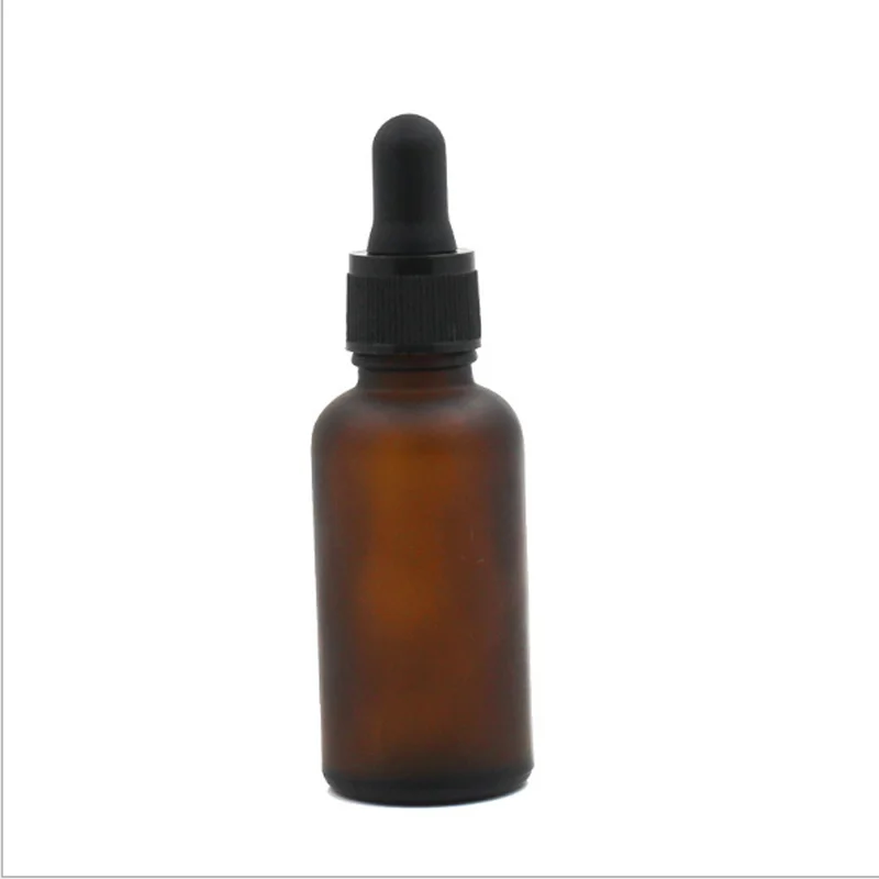 
5ml 10ml 15ml 20ml 30ml 50ml 100ml 1oz 2oz 3 oz Brown frosted glass essential oil empty essence sub-bottle childproof dropper 