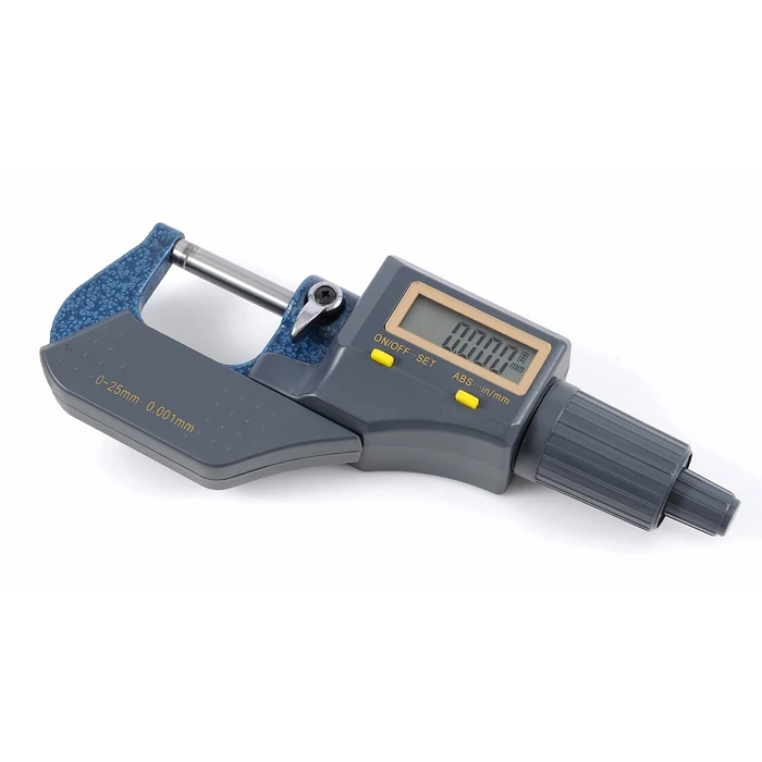 0-25mm 0.001mm high quality electronic outside micrometer digital micrometer with big screen