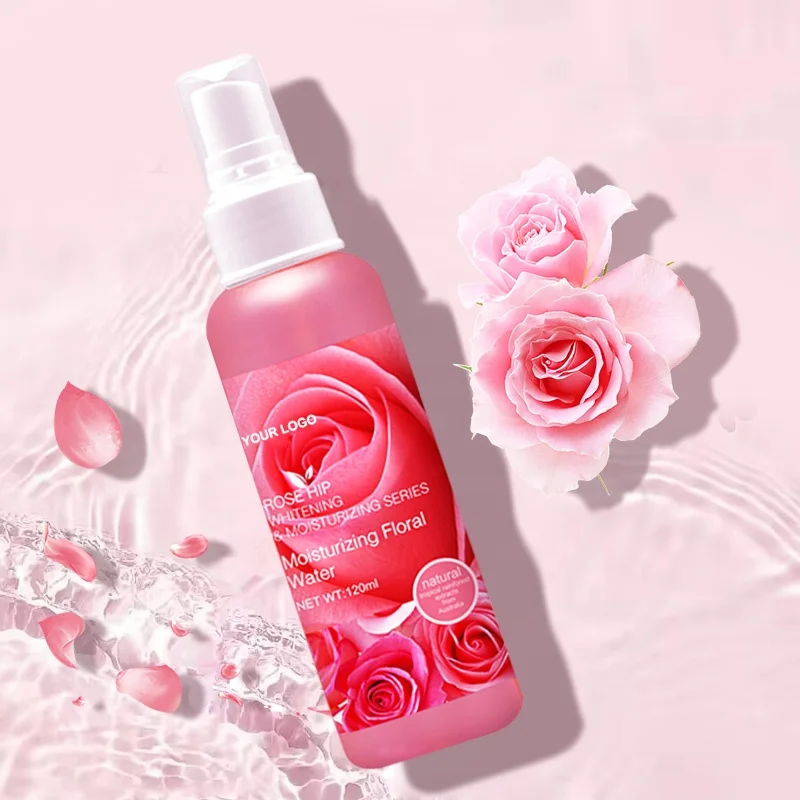 organic soothing face moisturizer spray 100% pure rose floral water toner rose water for skin