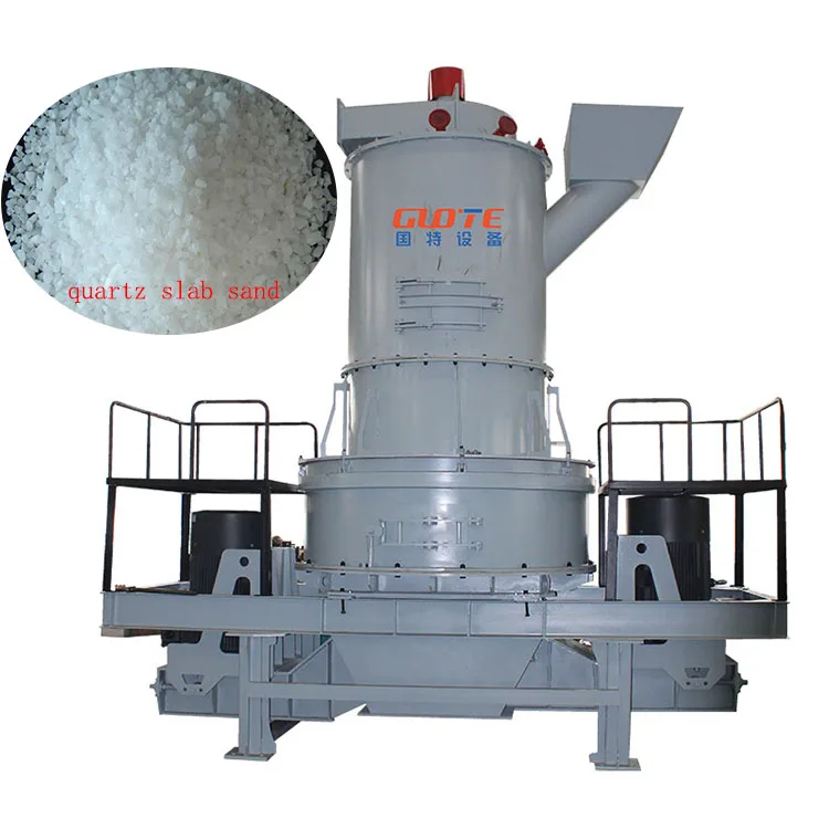 china suppliers export 0-5mm silica sand maker quartz slab sand making machine