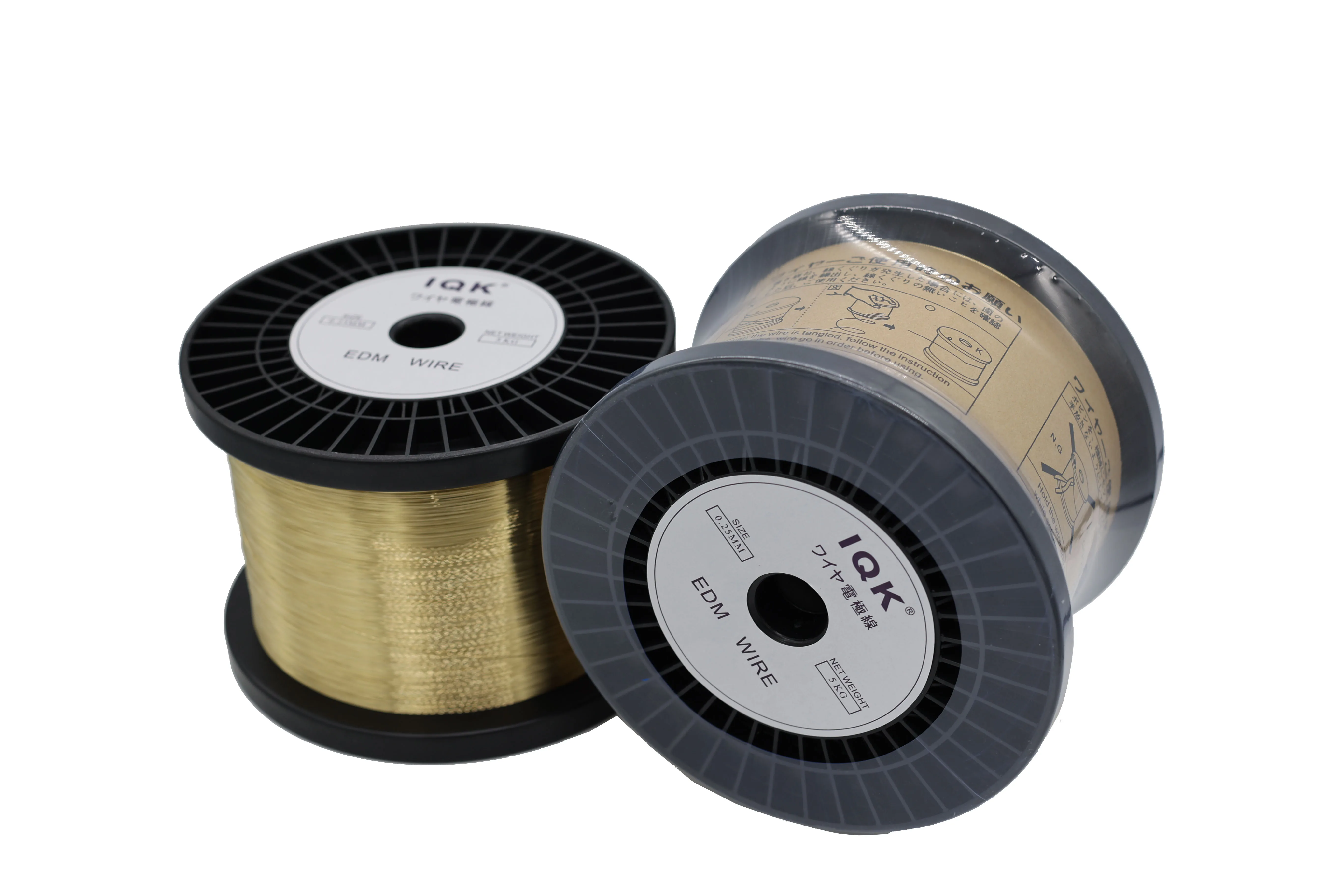 EDM Brass Wire 0.25mm Electrode EDM Wire For Sodick EDM Cutting