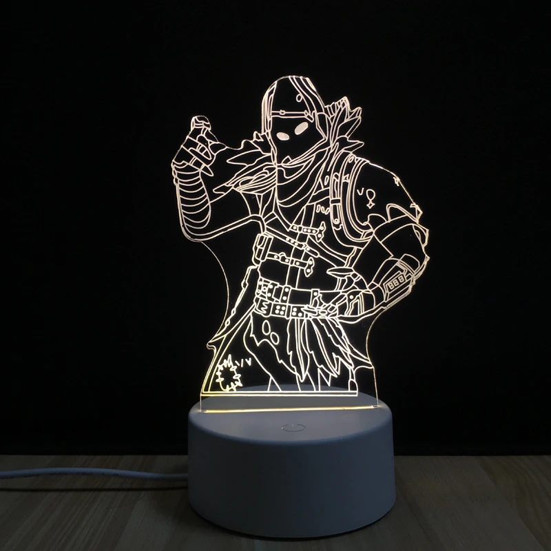 Captain America Shield Legend 3D Led Optical Illusion Lamp 1 Color Night Light Little Boys Bedroom Decor Child Desk Lamp