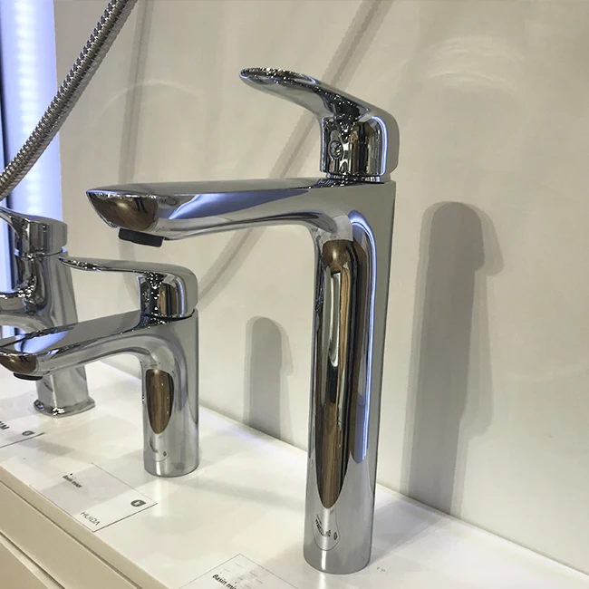 HUIDA higher commercial sanitary ware vanity hot cold mixer bathroom wash basin faucet