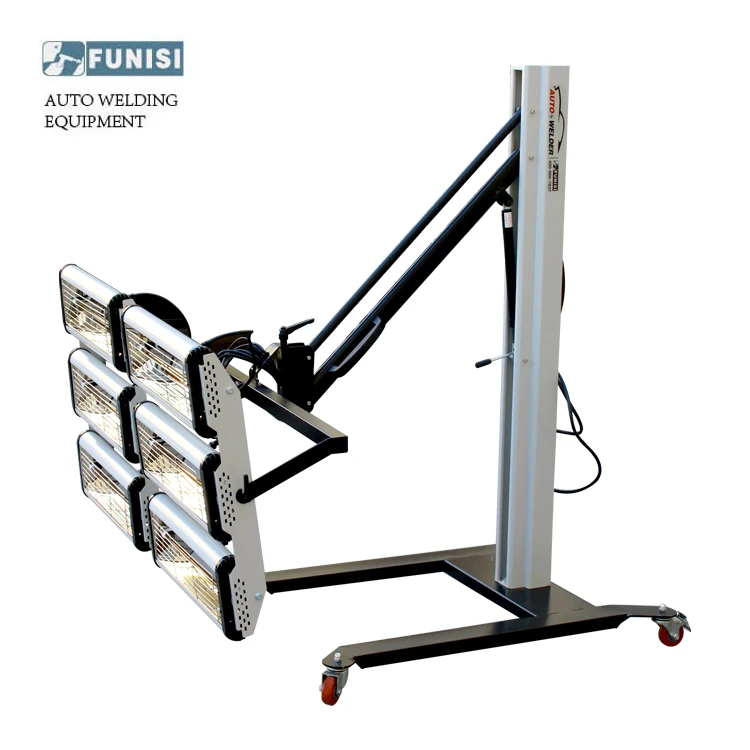 FUNISI Brand  manufacture wholesale Infrared Paint Curing Lamp Shortwave Infrared curing lamp 120v/220V/Customized for sale