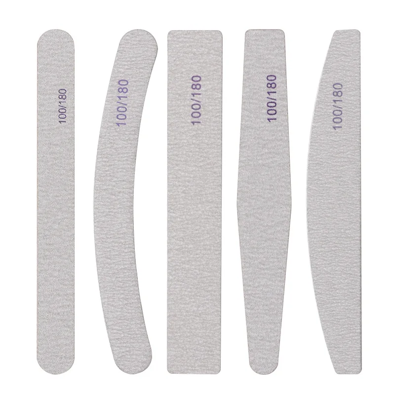 Бесплатный логотип на заказ пилка для ногтей Zebra 80/80 150/150 Грит профессиональные