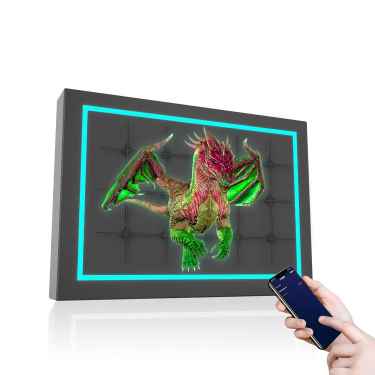 Прозрачный светодиодный вентилятор с HD разрешением, 3d-голограмма, дисплей 65 см, Wi-Fi, аппарат для рекламы через приложение, светодиодный 3d-вентилятор
