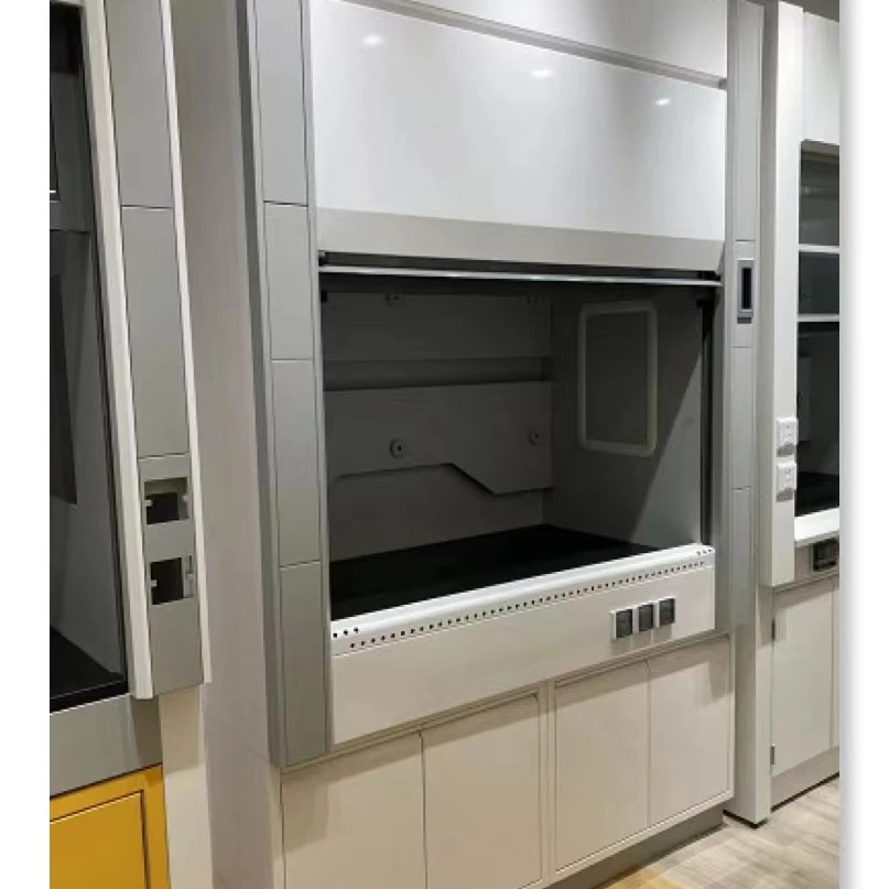 Chemical Lab Strong Alkali Acid Resist Fume Hoods With Water Tap lab furniture lab fume hood