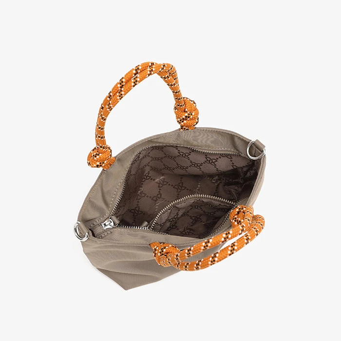 2024 Custom Logo Fashion Tote Bag For Women Mini Handbag With Zipper