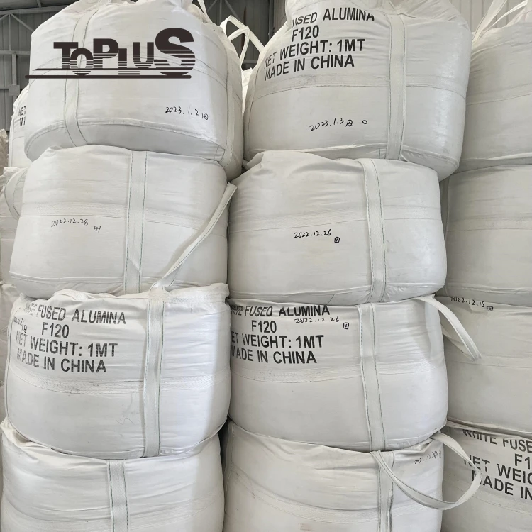 Sandblasting WFA Fused Alumina White Corundum used in Polishing Glass