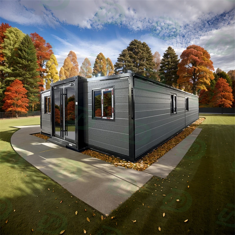 Prefabricated Modern Module 8 Bedroom 40Ft Expandable Container Tiny House To Live In Portable Prefab House
