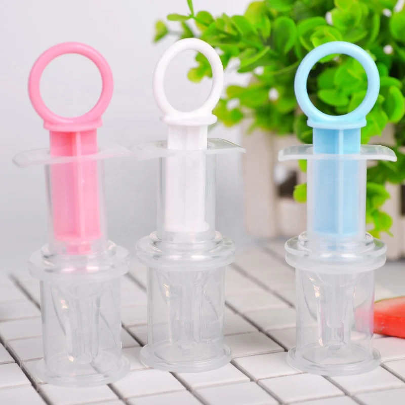 Baby kids smart medicine dispenser Needle Feeder Squeeze Medicine Dropper Dispenser Pacifier Feeding Utensils baby accessories