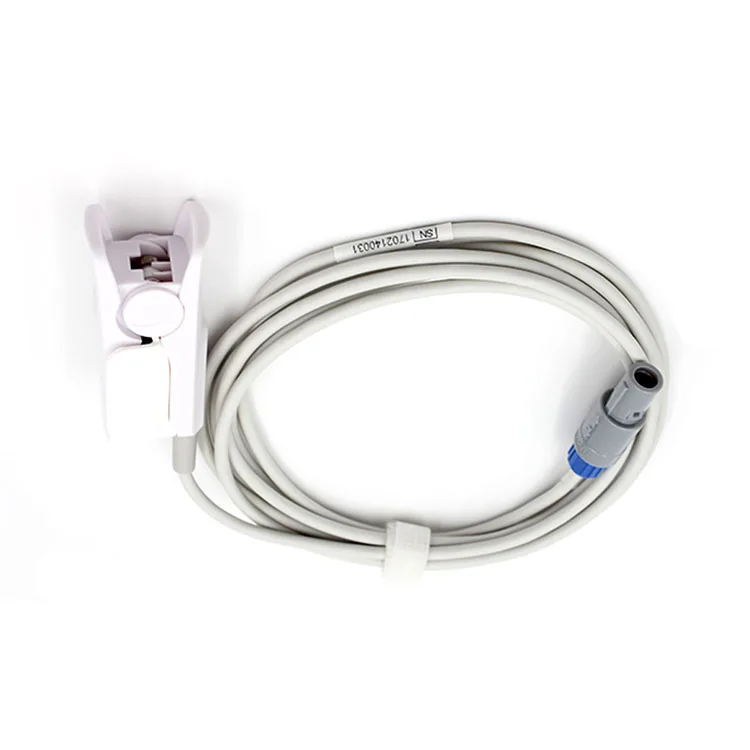 Plinma Medical supplies Reusable Spo2 Sensor compatible with Comen lem 6pins digital adult mindray finger clip 6 pins