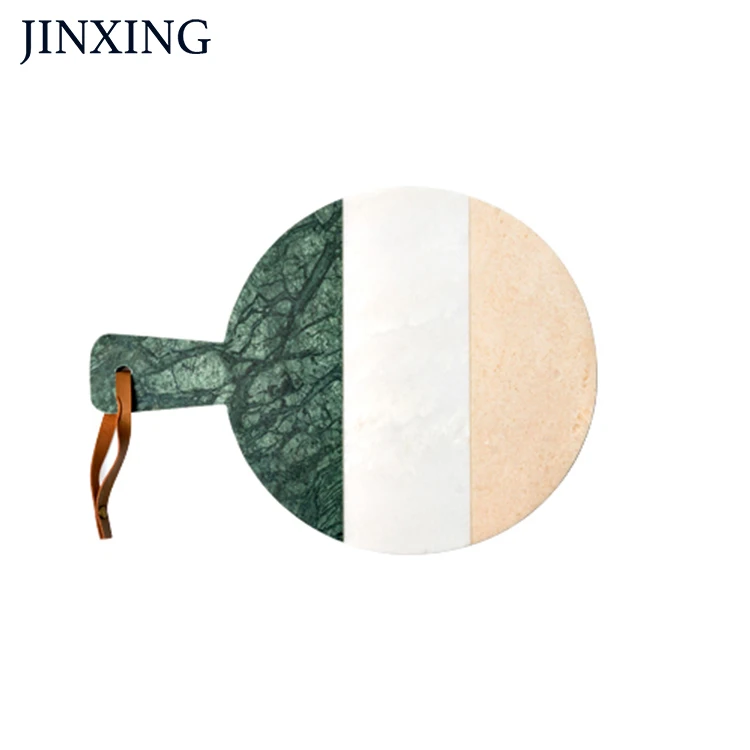 Good Quality Marble Cheese Board Marble Pizza Serving Tray Terrazzo Marble Cutting Board