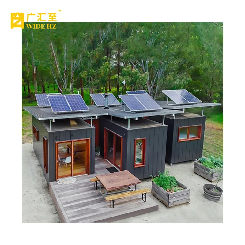 20/40 feet steel frame house prefab panel house Luxury Container homes building office