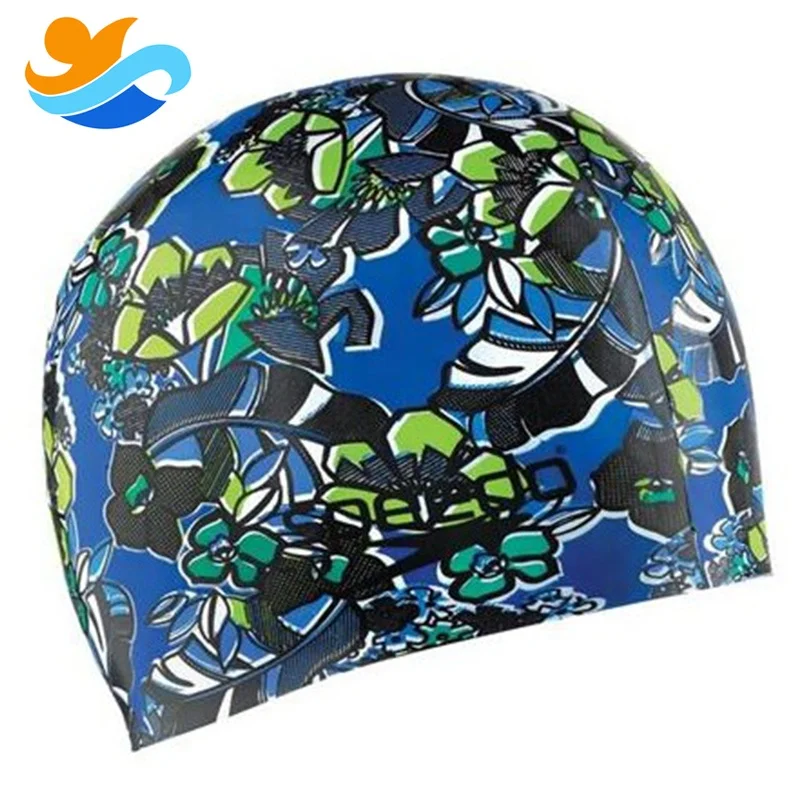 Customized Thermal Print Cap Swim High Quality Wholesale Competition Swimming Hat Silicone Swimming Cap