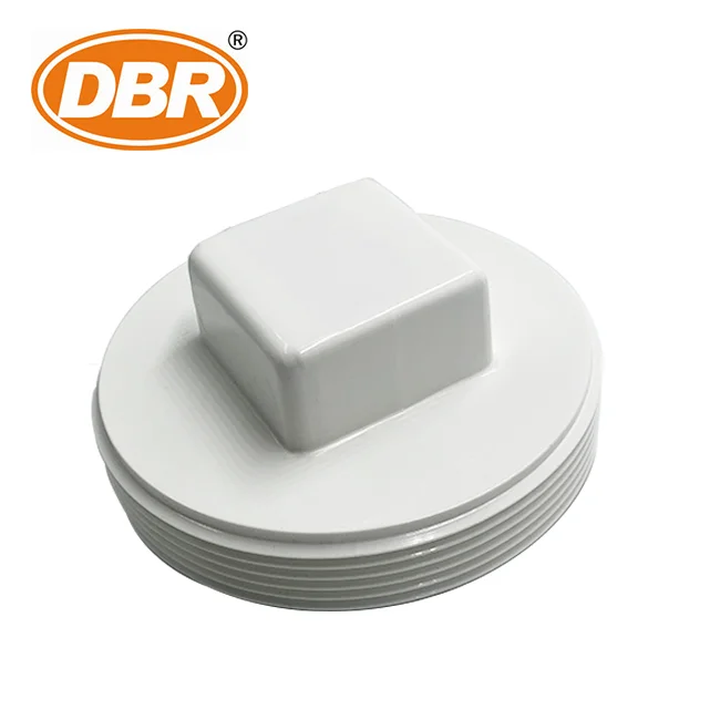 Pvc Fitting Cleanout Plug MPT PVC Pipe Fittings Bathroom Fittings PVC DWV Toilet Accessories