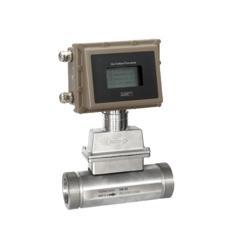 Air Flow Methane Gas Flow Meters Smart Flow Meter Sensor
