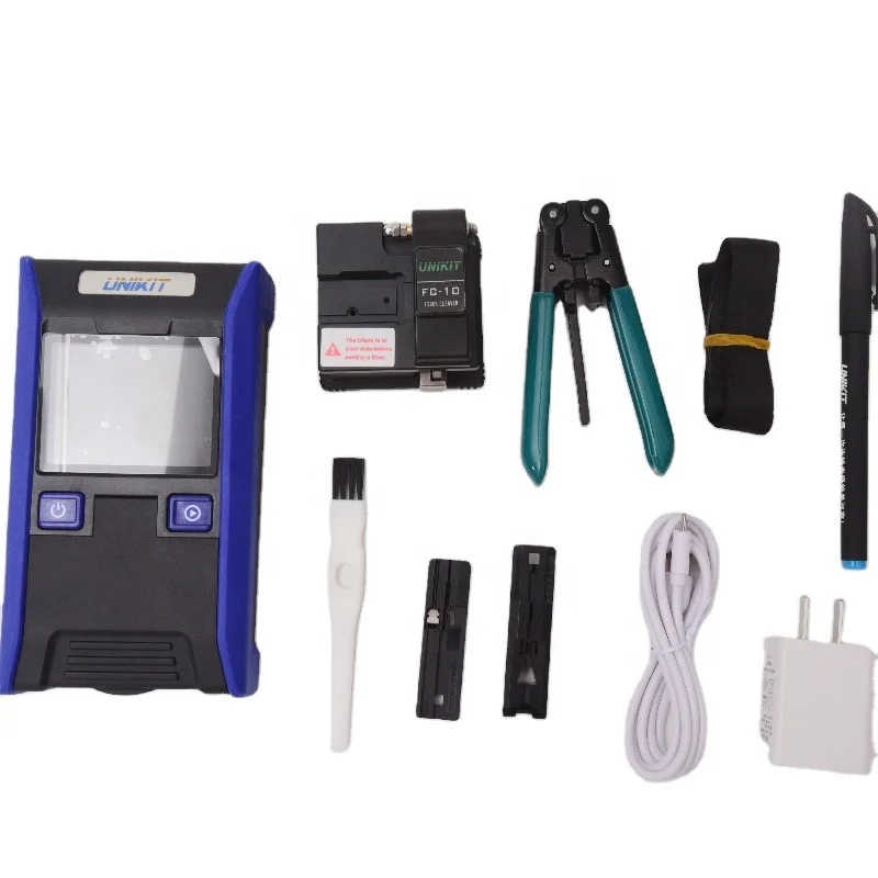 Original UNIKIT FEM300 Fusion Splicer Fiber Optic Equipment for Optical Fiber Endface Melting and Polishing Fiber Endface Melter