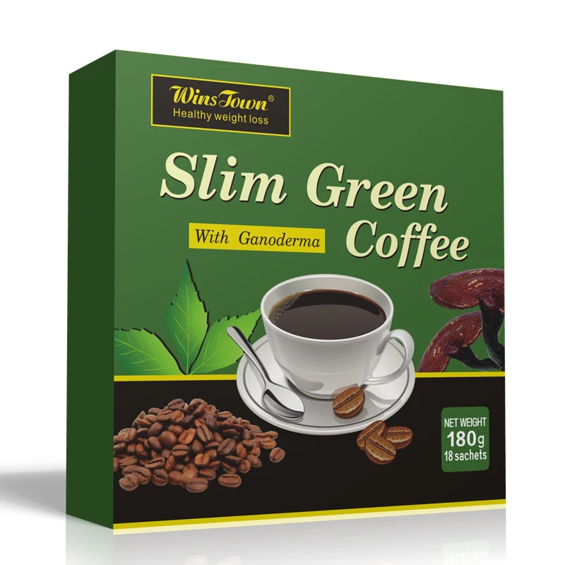 Wholesale multi-flavor, high-quality and low-calorie detoxification slimming instant coffee