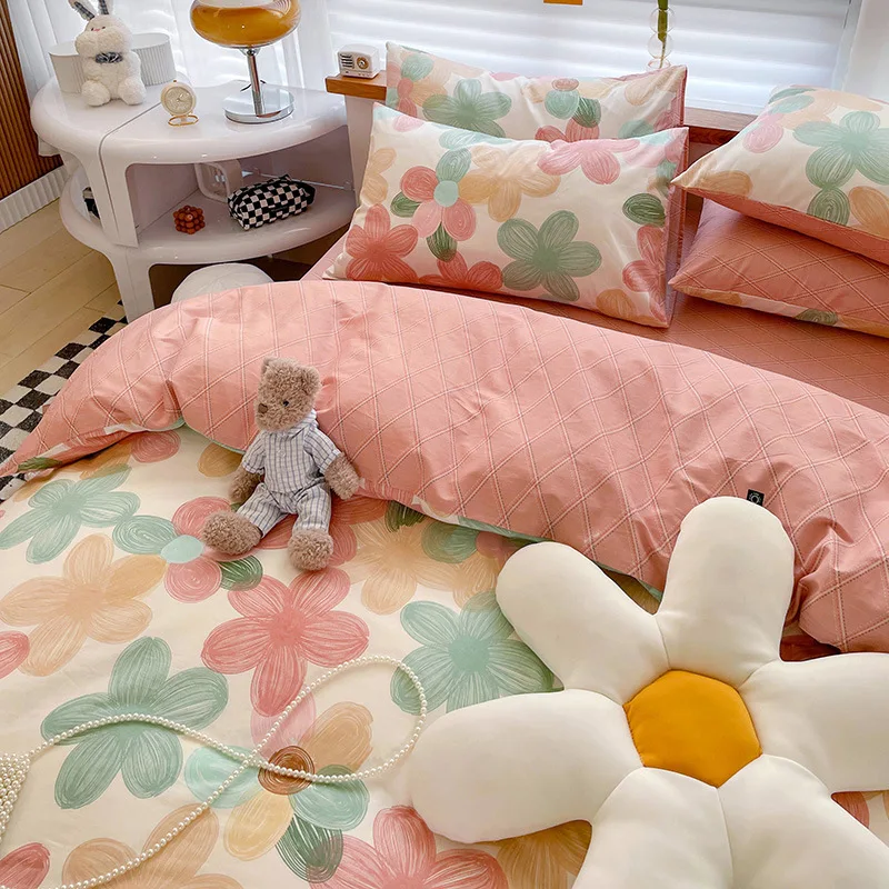 Factory Direct Supply 100% Polyester  Cotton Bedsheets Sheet  Kids Bedsheets