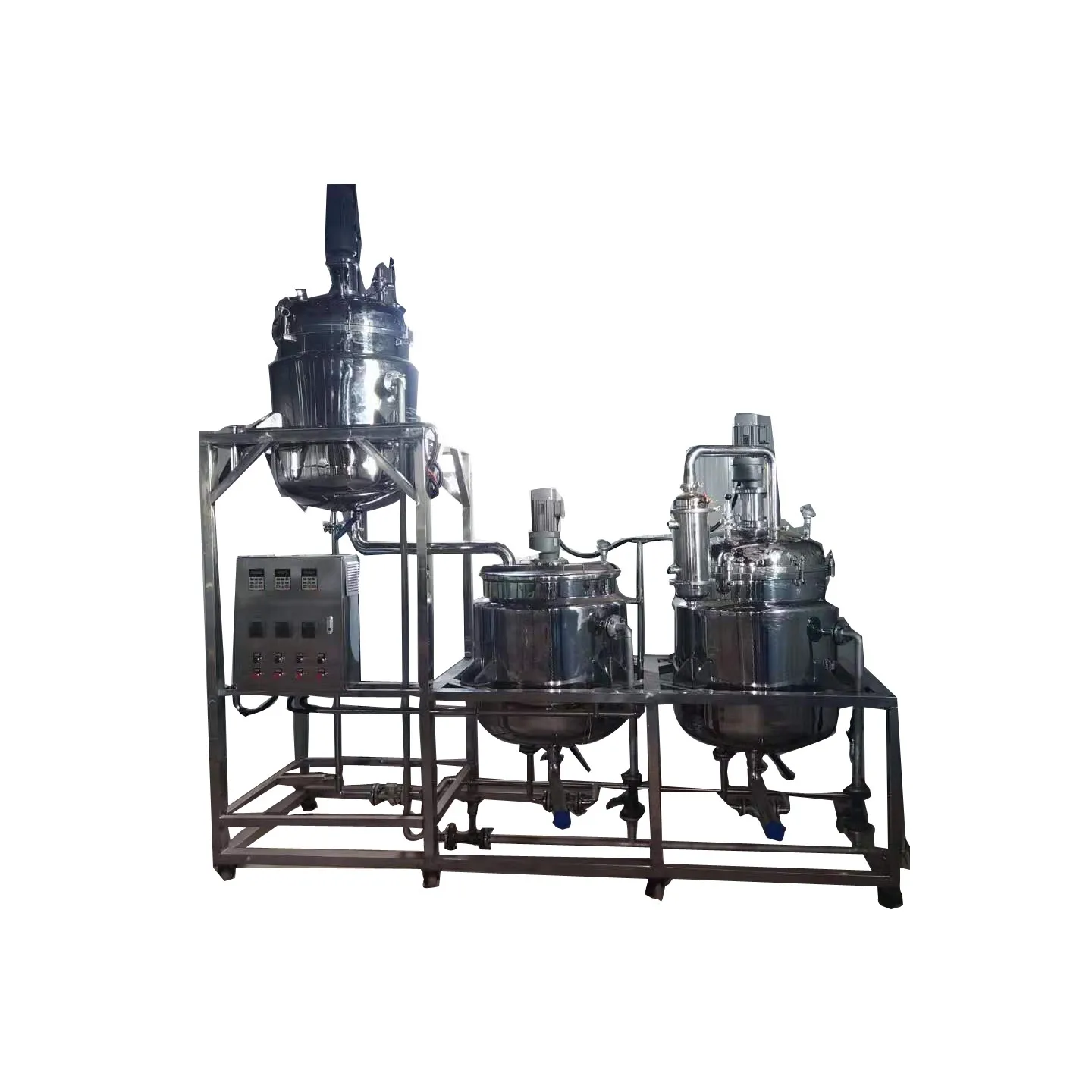 Single stage film molecular distillation unit with Decarboxylation and Dehydration pharmaceutical machinery