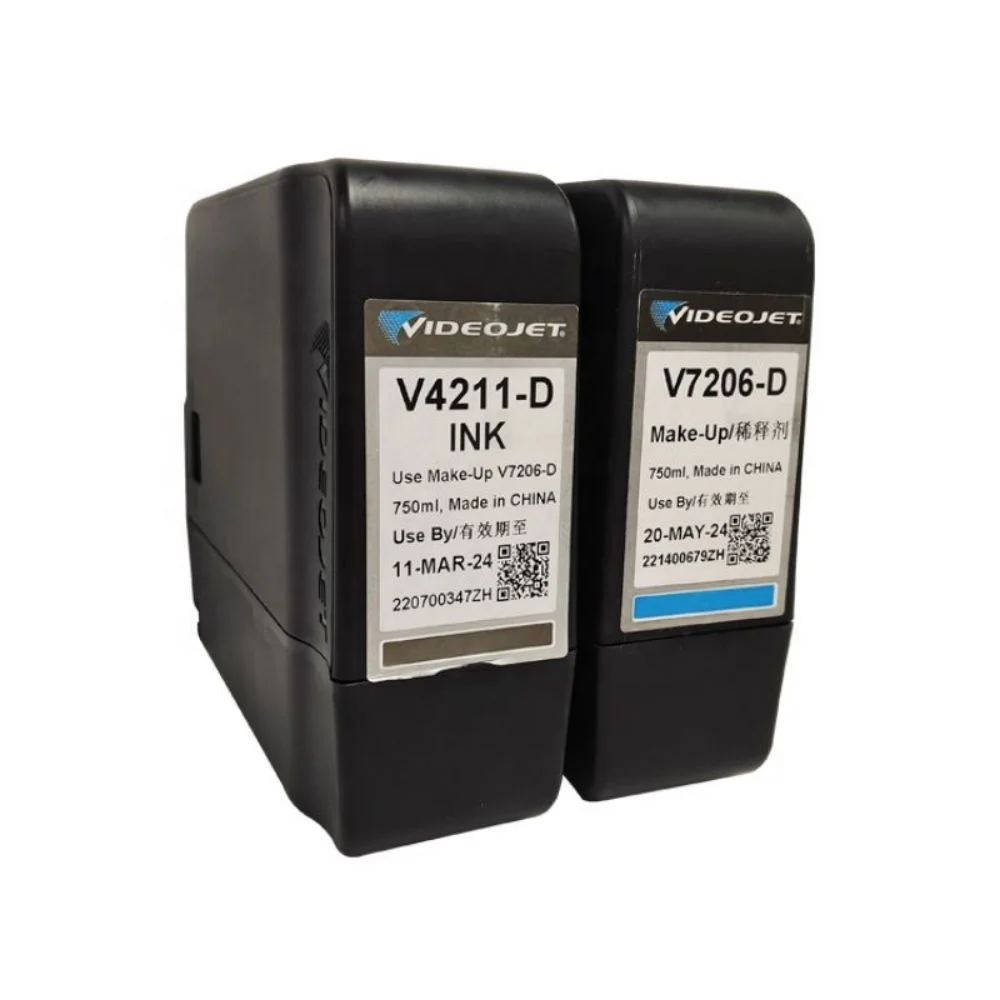 videojet cartridge 750ML V7206-D videojet  Original ink videojet wolke compatible ink cartridges high quality