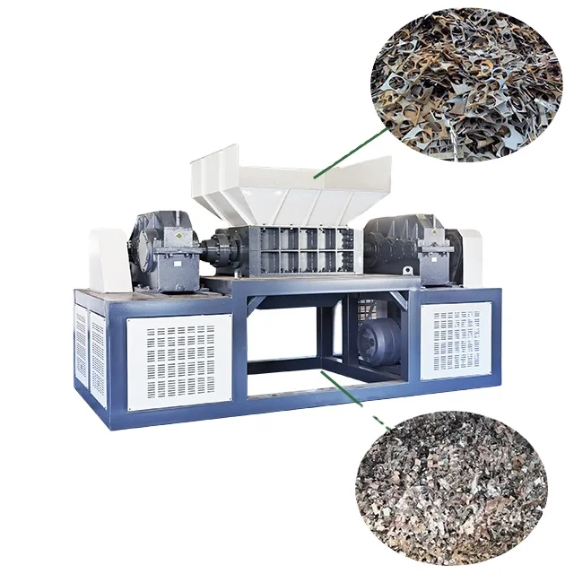 FTHS Tire Shredders Metal Shredder Machine Wood Crushers