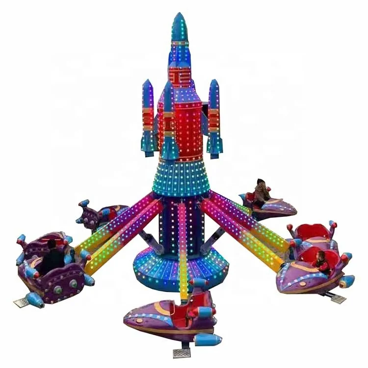 2021 Entertainment Amusement Park Games Funfair Rides Self-control Plane for Sale