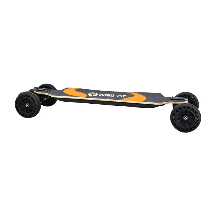 2400W 4WD 40KMH 75AH Big Battery Electric Offroad Off Road All Terrain Mountain 2 In 1 Longboard Electric Skateboard