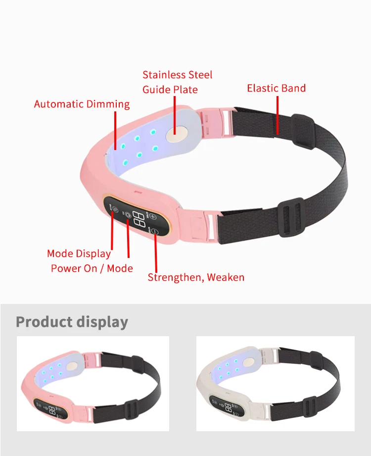 Hot Products EMS Vibration RF V Shape Face Lifting Skin Beauty Tools Device Facial Machine Face Massager Dropshipping Charger