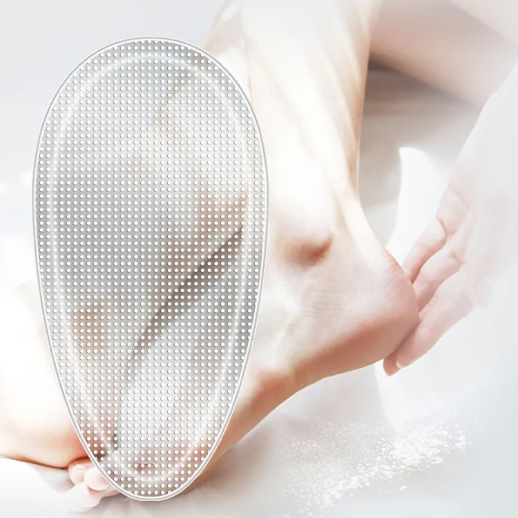 2021 New Oval Crystal Logo High Quality Professional Nano Glass Rub Rasp Dual Pedicure Remover Dead Skin Calus Callus Foot File