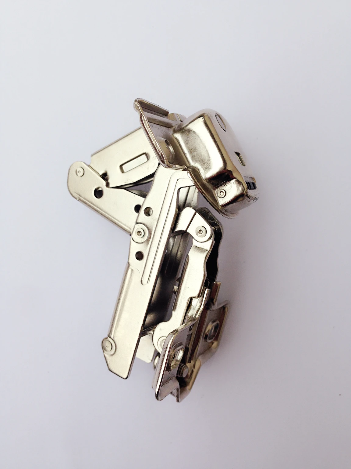 BZ-180B 180 degree two way iron material with nickel plated cabinet kitchen concealed hinge