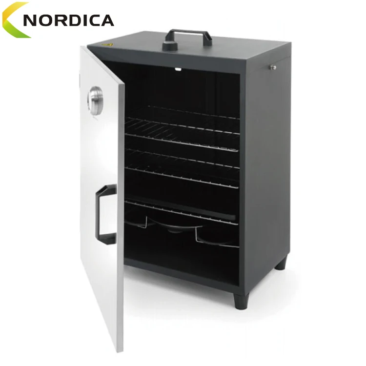 Electric Cold and Hot Smoking Salmon Smoker 800W Vertical BBQ Smoker Grill