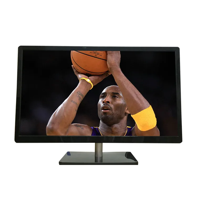 Заводская цена 24-дюймовый пластиковый корпус 1920x1080 USB HD-MI VGA интерфейсы светодиодный компьютерный монитор