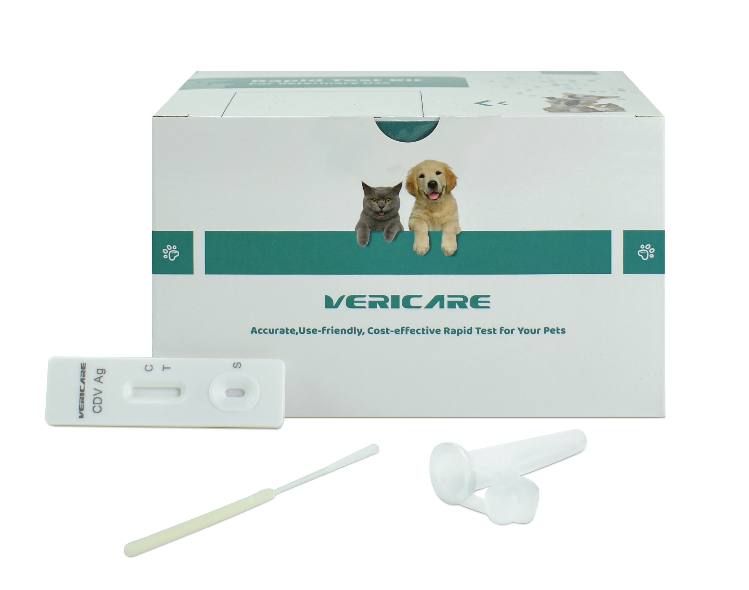 Medical Dog diagnostic BRU cassette Brucellosis antibody C.Bru Ab Canine Brucells Antibody Rapid Test Kit cpv test kit