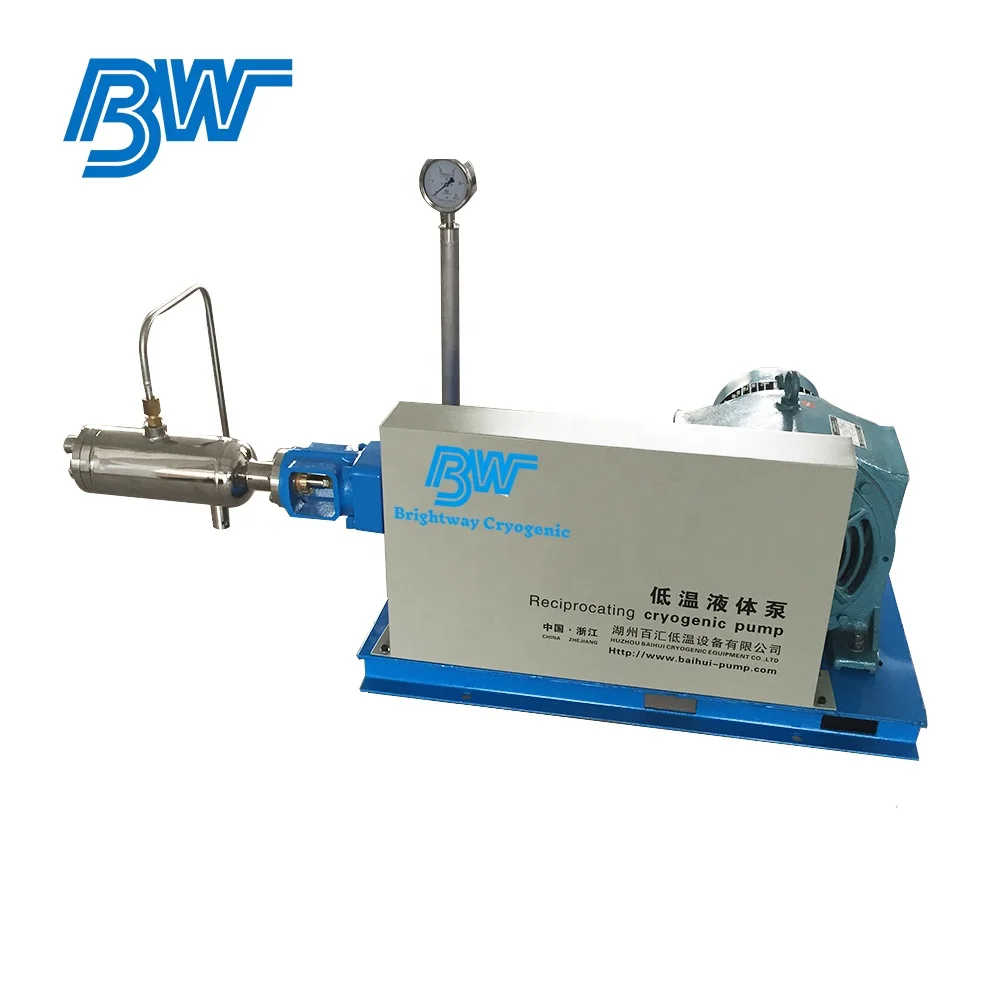 Cryogenic gas generation equipment vapes Ing pump