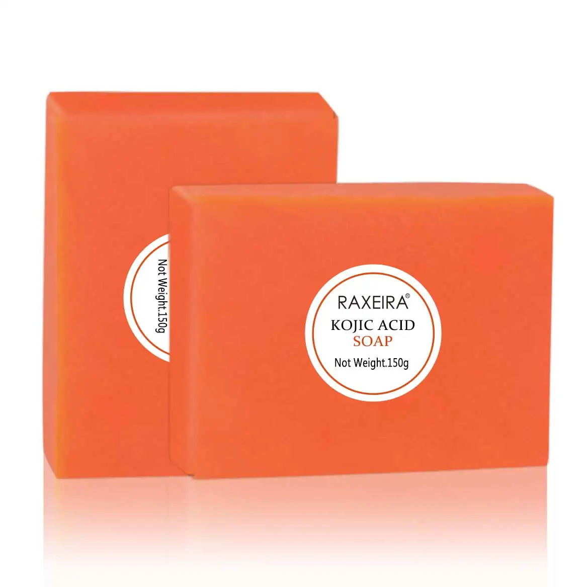 Private Label 100% Natural Handmade Dark Black Skin Lightening  Face And Body Bathing Whitening Multifunctional Kojic Acid Soap