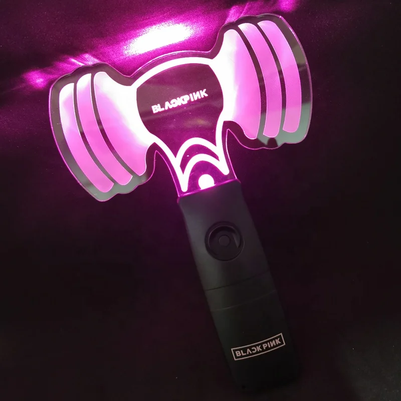 multi led color kpop blackpink ebts army bomb custom acrylic neon led light stick