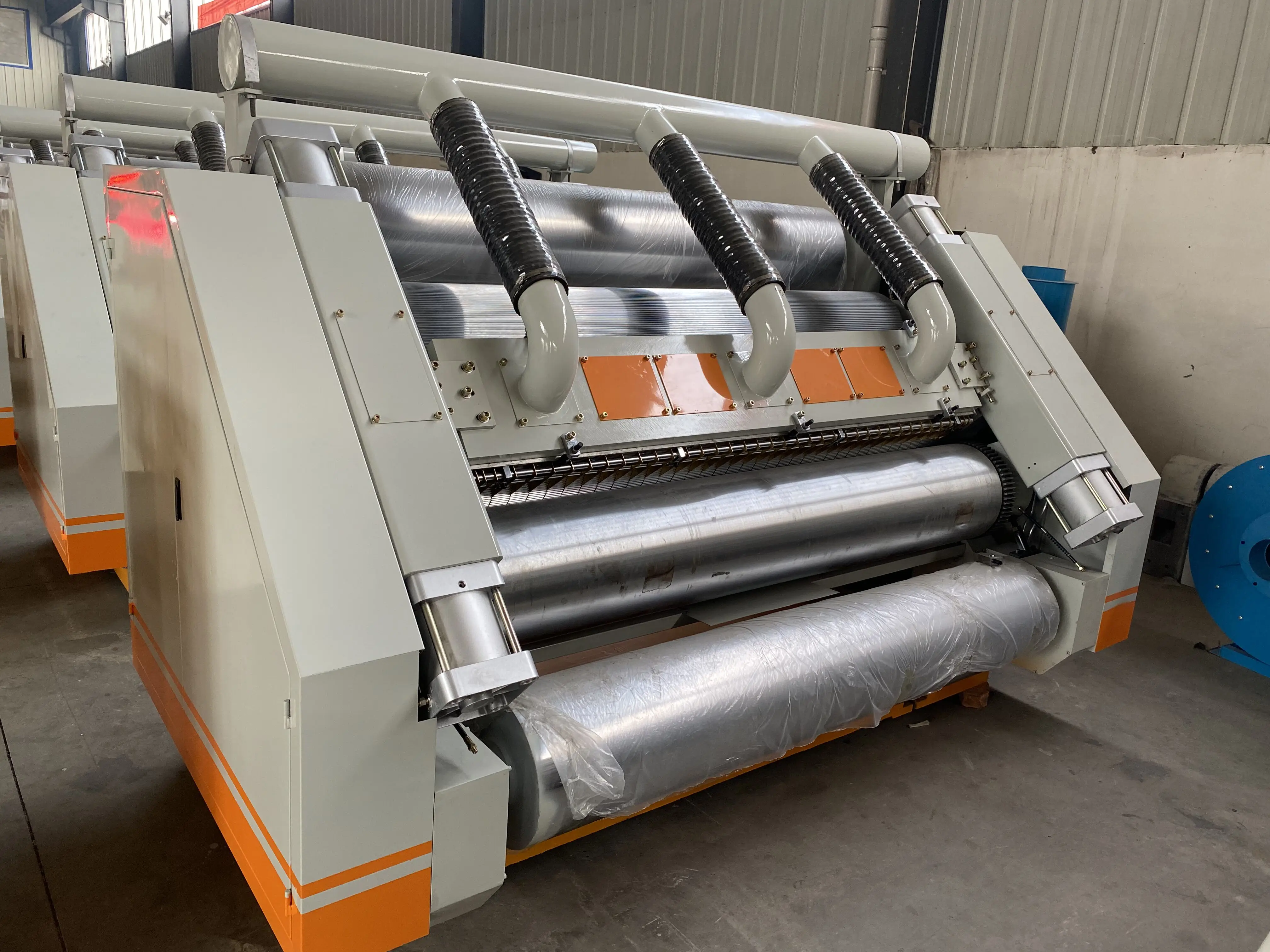 SF-280 Fingerless type corrugated carton making machine /electric heating single facer