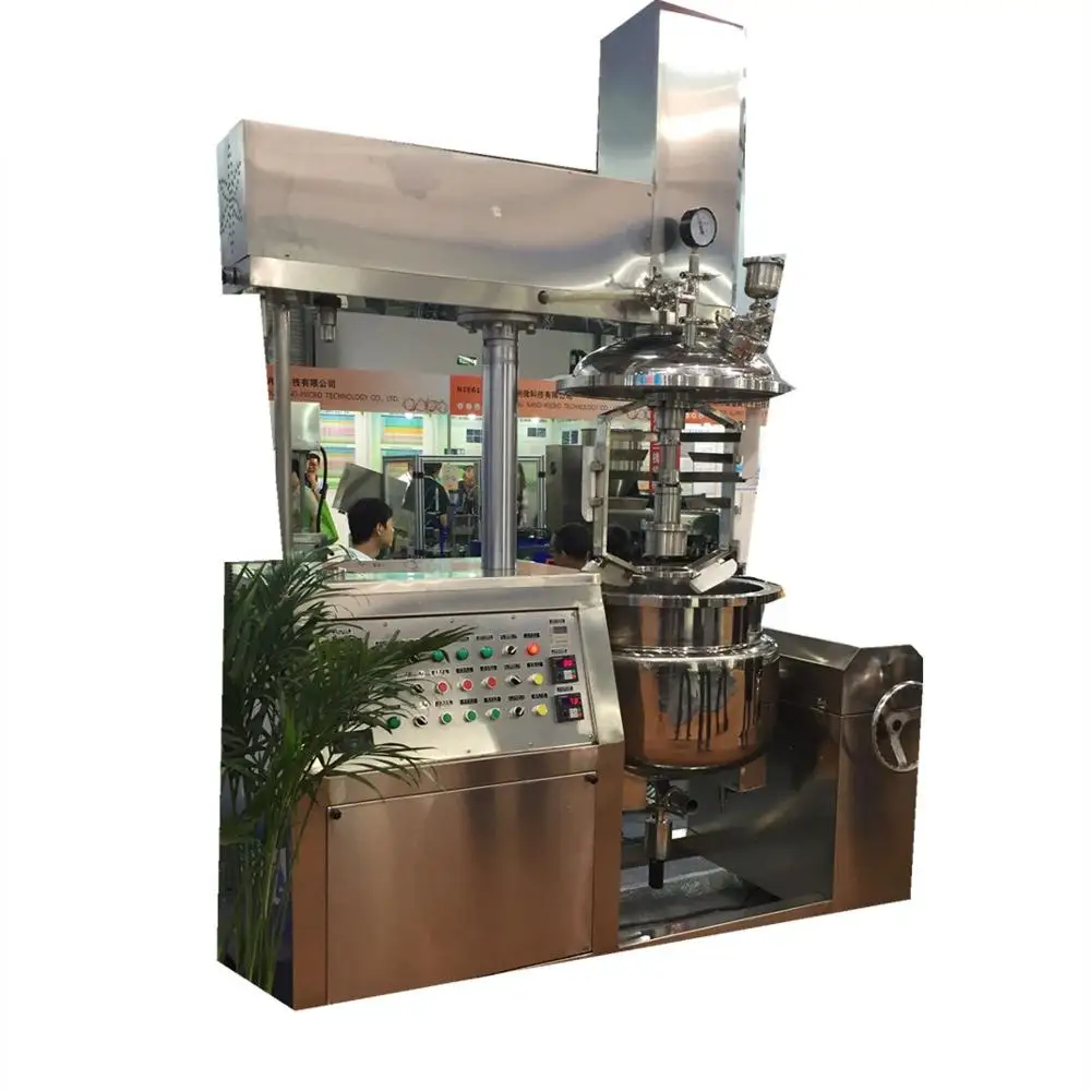 vacuum emulsifying homogenizer for cosmetics produce