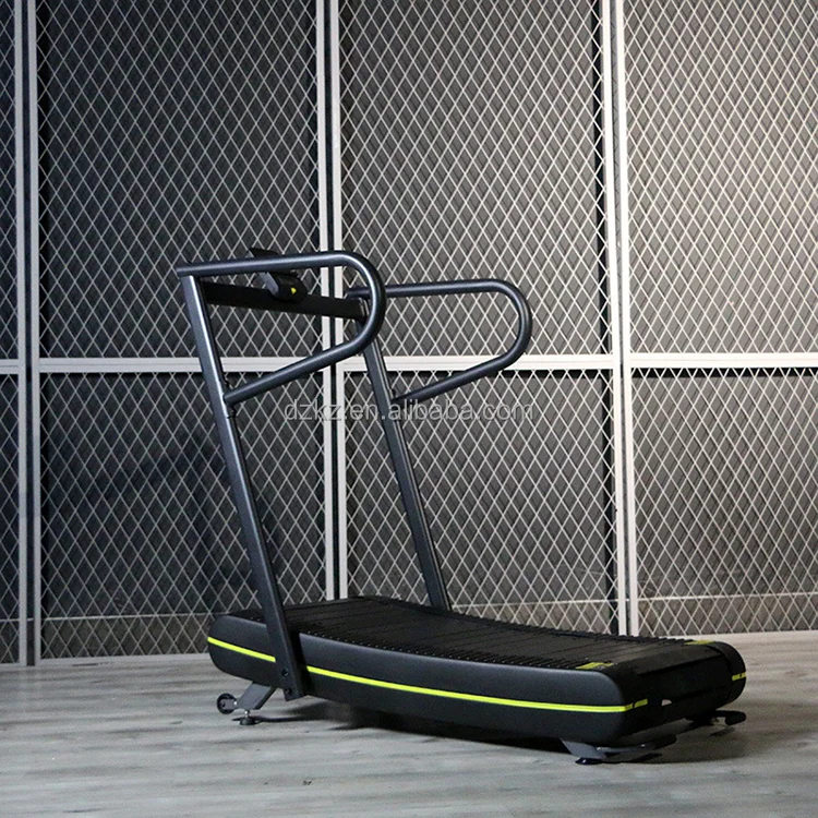 Commercial Fitness Non-motorized Speed Fit Woodway Treadmill Self-generated Curved Treadmill