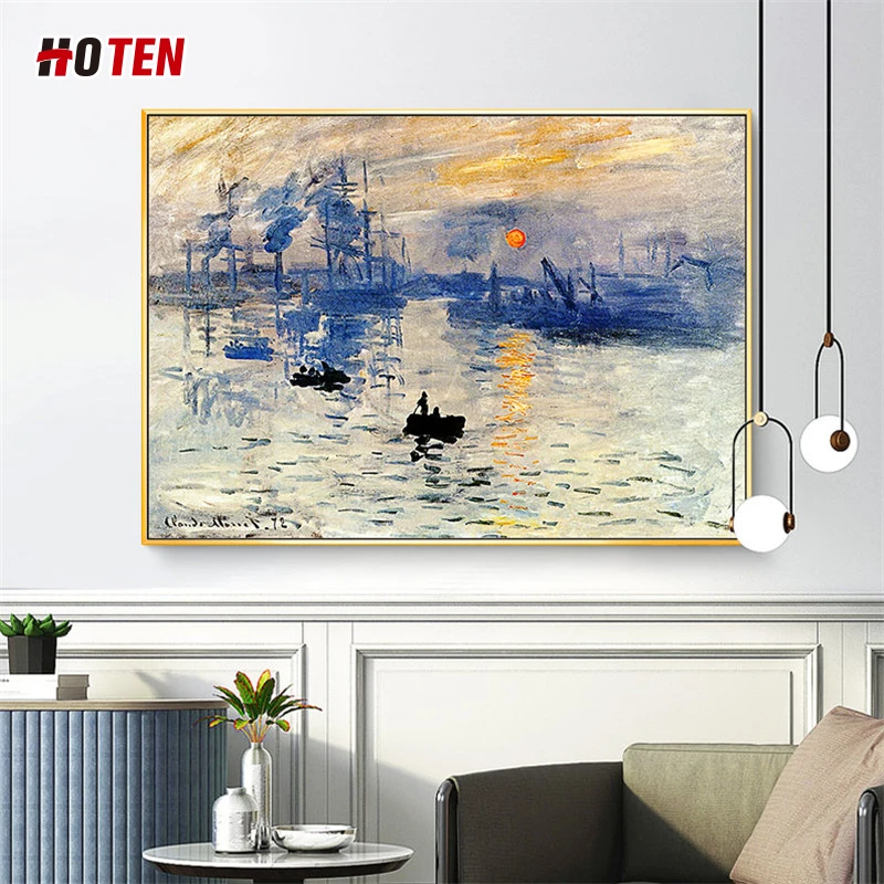 Large Size Hand Painted Abstract Boat Sea Beach Oil Painting On Canvas Abstract Seascape Wall Art Picture Living Room Home Decor